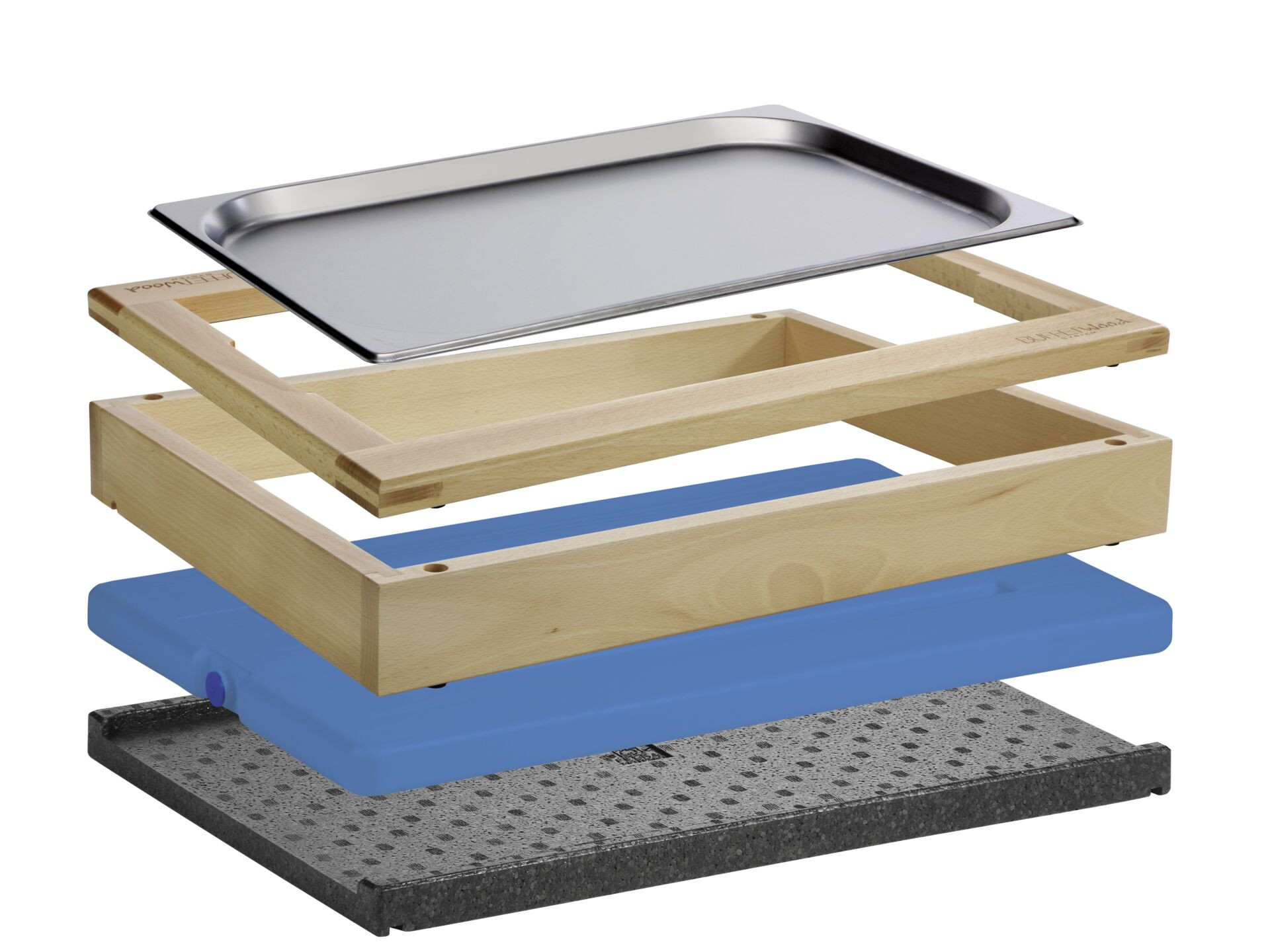 Modul ICE "Wood" Buche hell 6,5cm